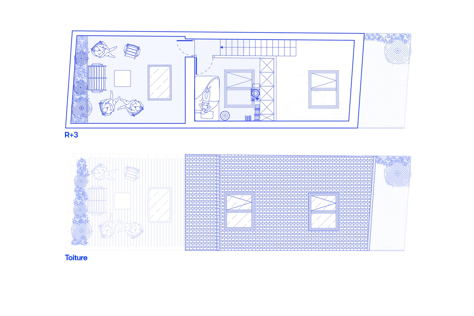 R+3 / Toiture