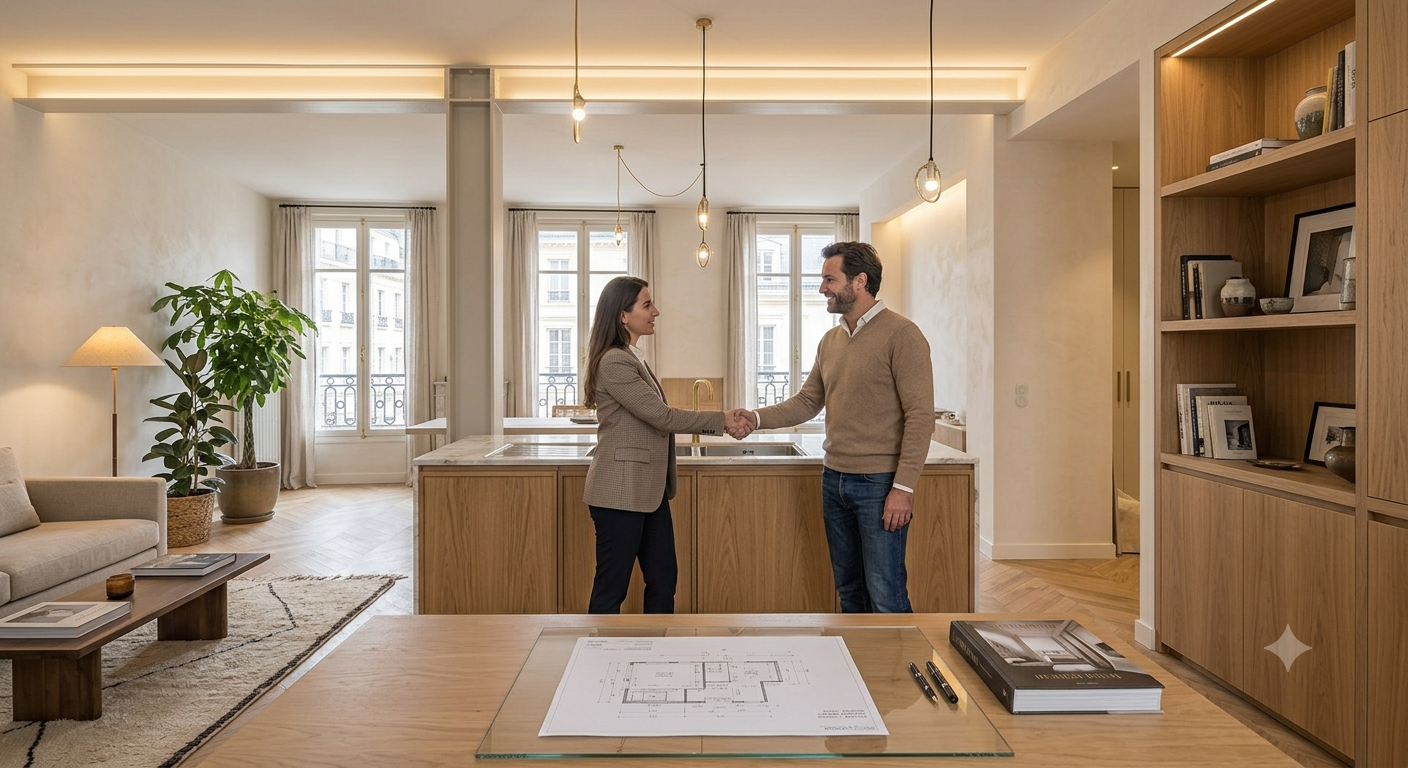 Un rapporto di fiducia tra architetto e cliente, dal primo incontro alla consegna